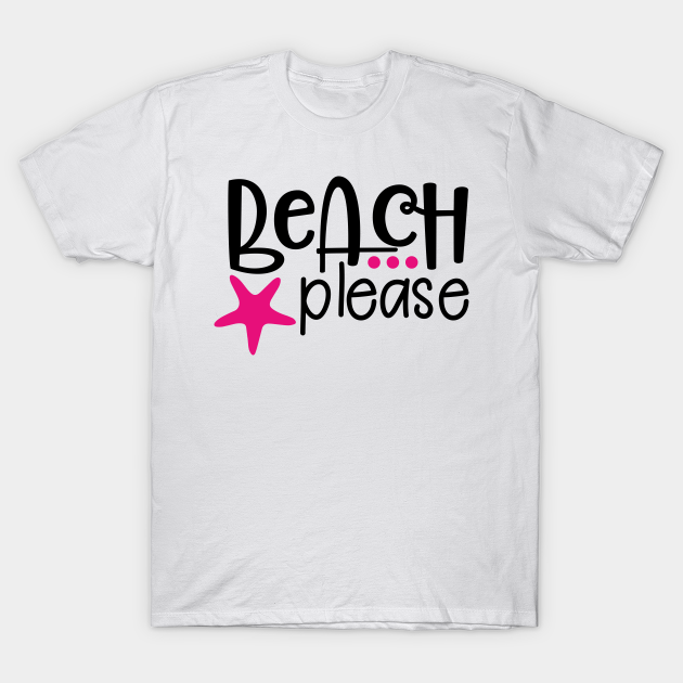t shirt beach please